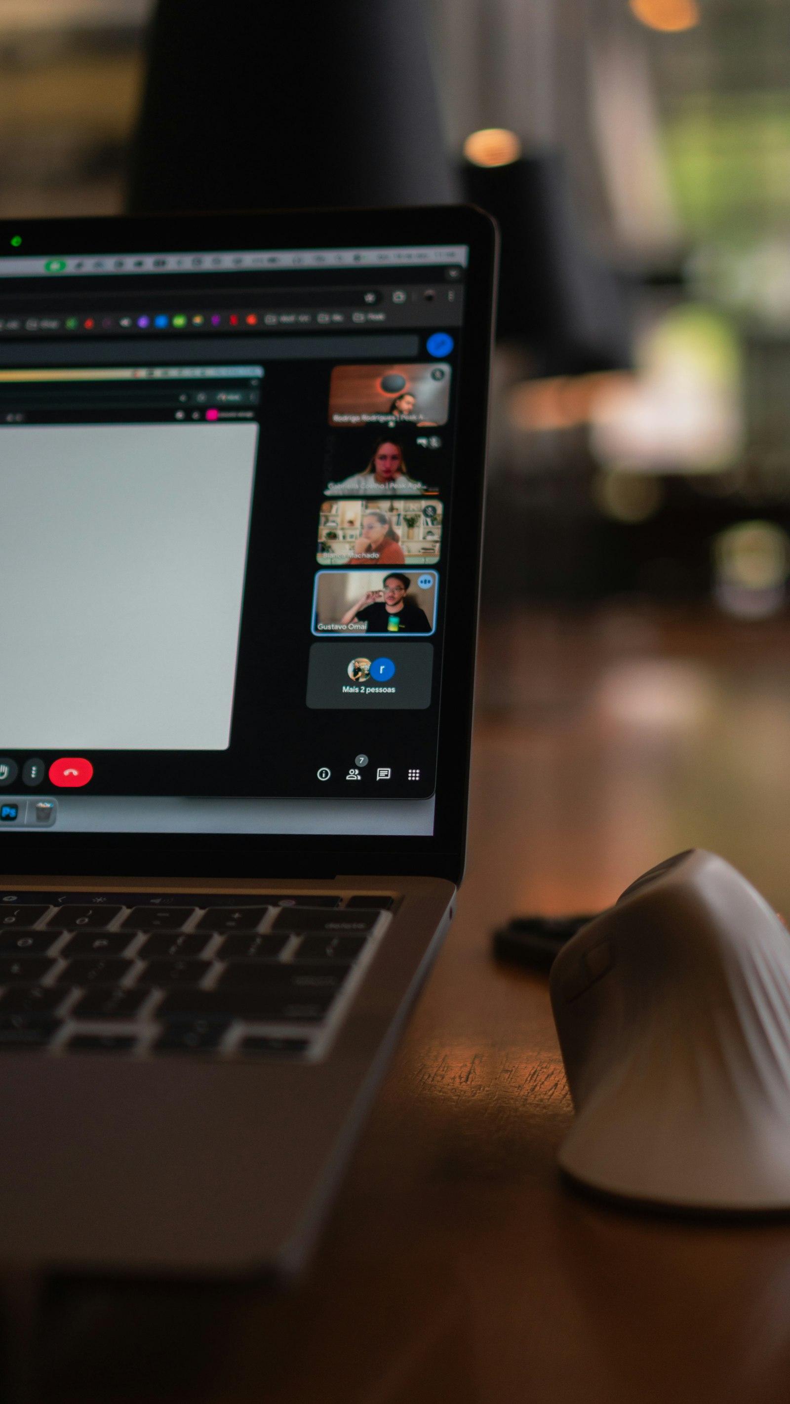 Ally video call interface